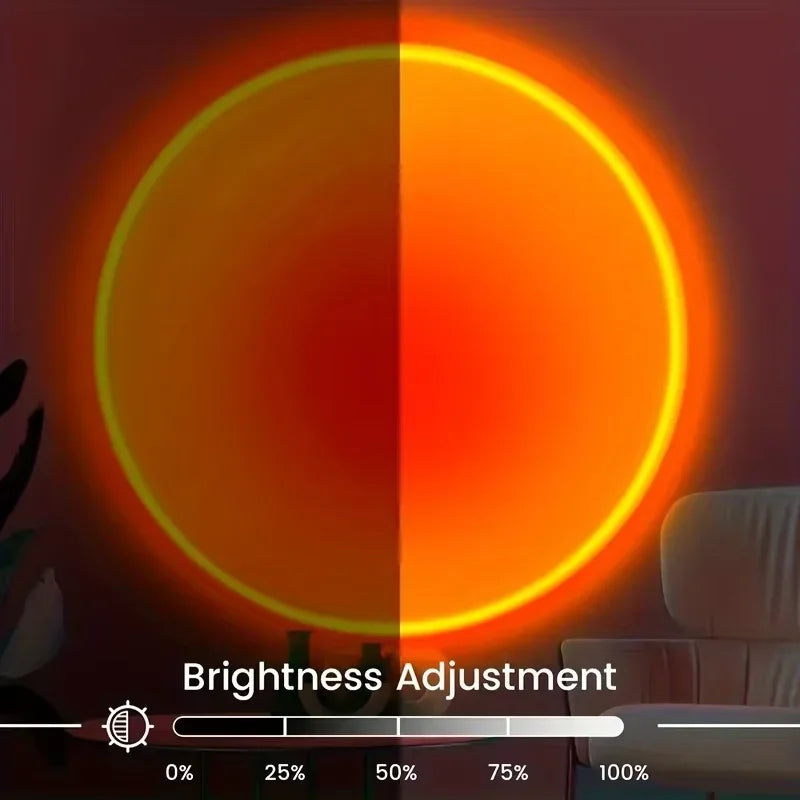 SunGlow™ Aesthetic Sunset Projection Lamp